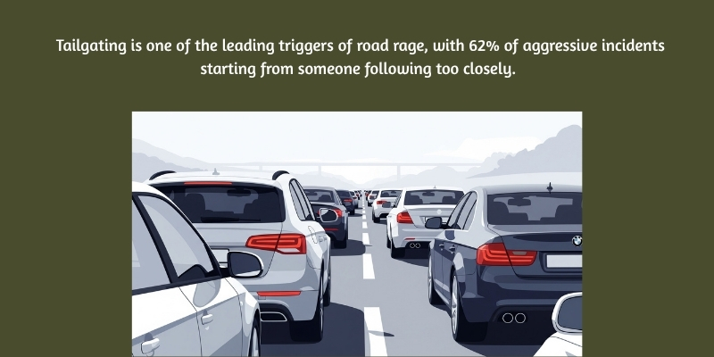 Tailgating Is the Main Trigger for Driver Confrontation